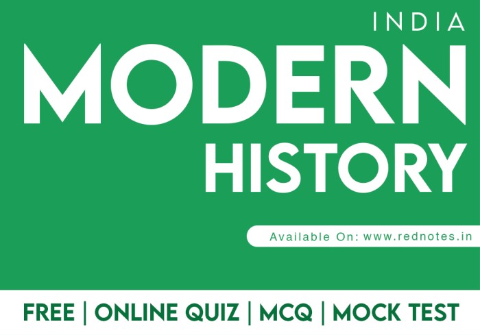 modern history mock test